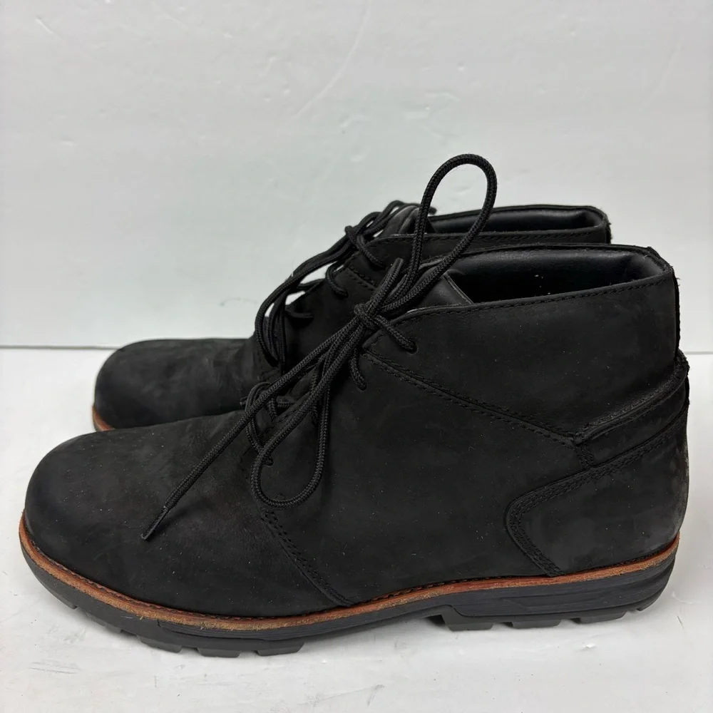 Worx By Red Wing #5407 Mens Black Leather Steel Toe Chukka Boots Size 10W2